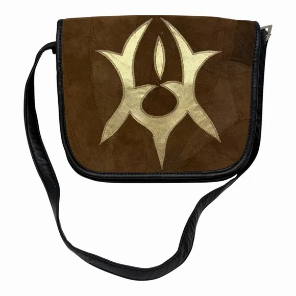 Legend of Zelda Inspired Shoulder Bag Game Symbol Homemade - Picture 1 of 11